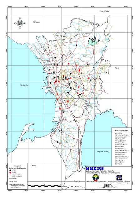 Earthquake Impact Reduction Study for Metropolitan Manila in the Republic of the