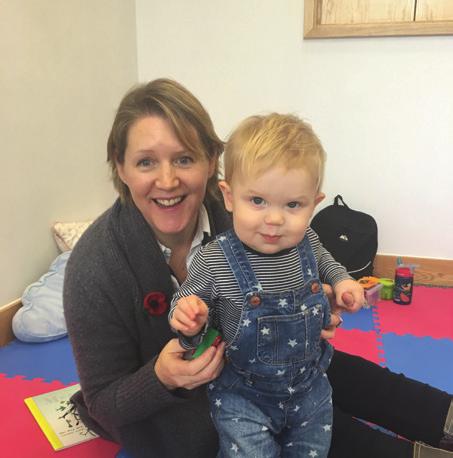 As a mum I was warmly welcomed and my views were encouraged and noted down, which made me feel heard and valued, and my eight-monthold son loved all the cuddles he got round the table!