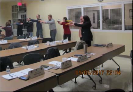 2 Police Citizen Police Academy In March the participants in the New Albany and Gahanna Police Departments Citizen Police Academy received instruction on how to prepare and react to active shooters,