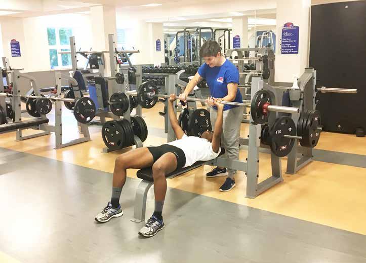 11 PERSONAL TRAINING SESSIONS 1,215 STUDENTS NON-STUDENTS