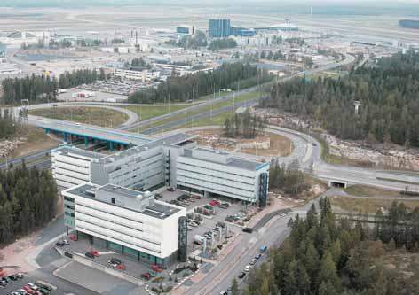 Technology and VTT. Technopolis is expanding its operations in Tampere by developing the Hermia 12 property. 5. In Vantaa, the technology center is situated next to the international airport.