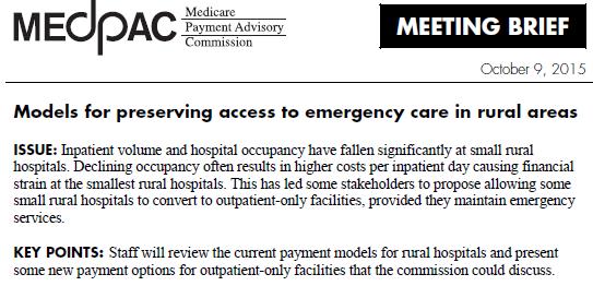 Alternative Payment Models Bundled Payments ACO Investment Model Regional/Global Budgets Georgia Free-standing Emergency Room Kansas Primary Health Centers