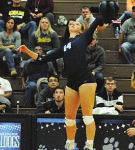 Rachel Bonek 18 Building from Success The 2016 season was one of the most successful in program history for the Belles volleyball team, and head coach Denise Van