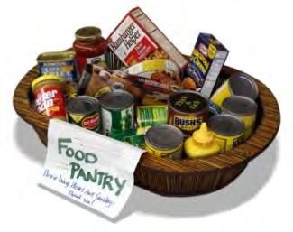 Food Drive Please remember that the food collection for Clare County will be continuing throughout the year.