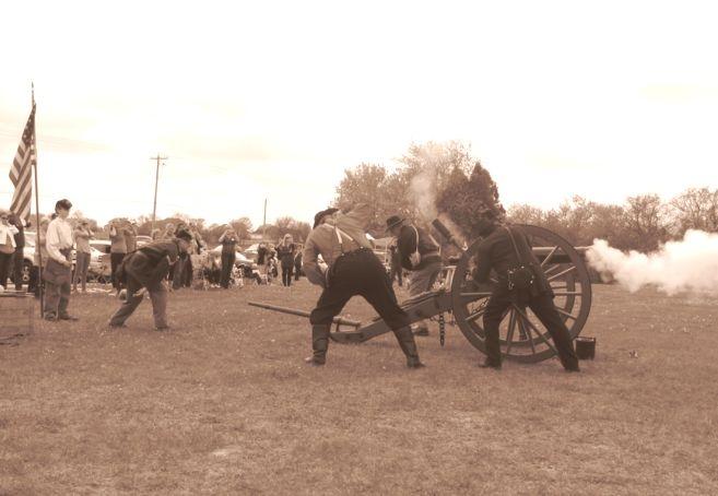 Demo of Infantry ﬁrearms: Civil War