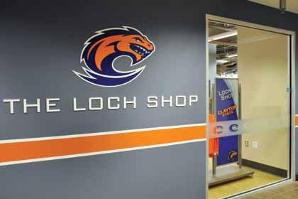The Loch Shop is now bigger and better, with a lounge area, more retail space, and a wider variety of merchandise.