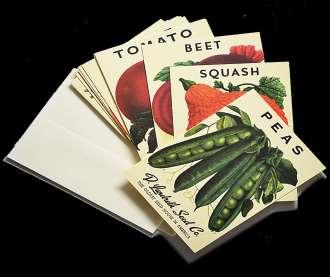 The Tyler Public Library s Seed Library offers: A variety of common vegetables (most are
