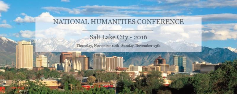 In addition, please check out the National Humanities Conference Facebook Page and the conference website event page. To follow the conversation on social media, please use #NHCSLC. Thank You!