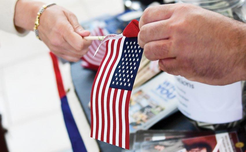 AMERICANISM Protect the U.S. flag from desecration The American Legion strongly believes the U.S. flag is a symbol of our nation s freedom and all that we hold in common, secured by the servicemen and women who have sacrificed so much.