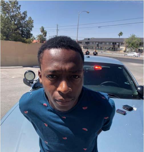Tyrone L. Tyler, 25, a documented Neighborhood Crip, was wanted by the North Las Vegas Police Department for conspiracy to commit murder and attempted murder with a deadly weapon.