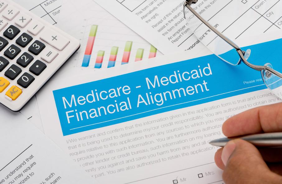 of Medicare-Medicaid financial alignment models.