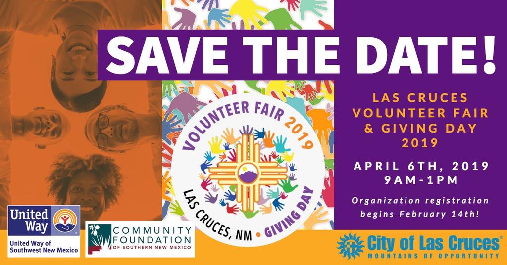 Volunteer Happenings Volunteer Fair Save the Date!