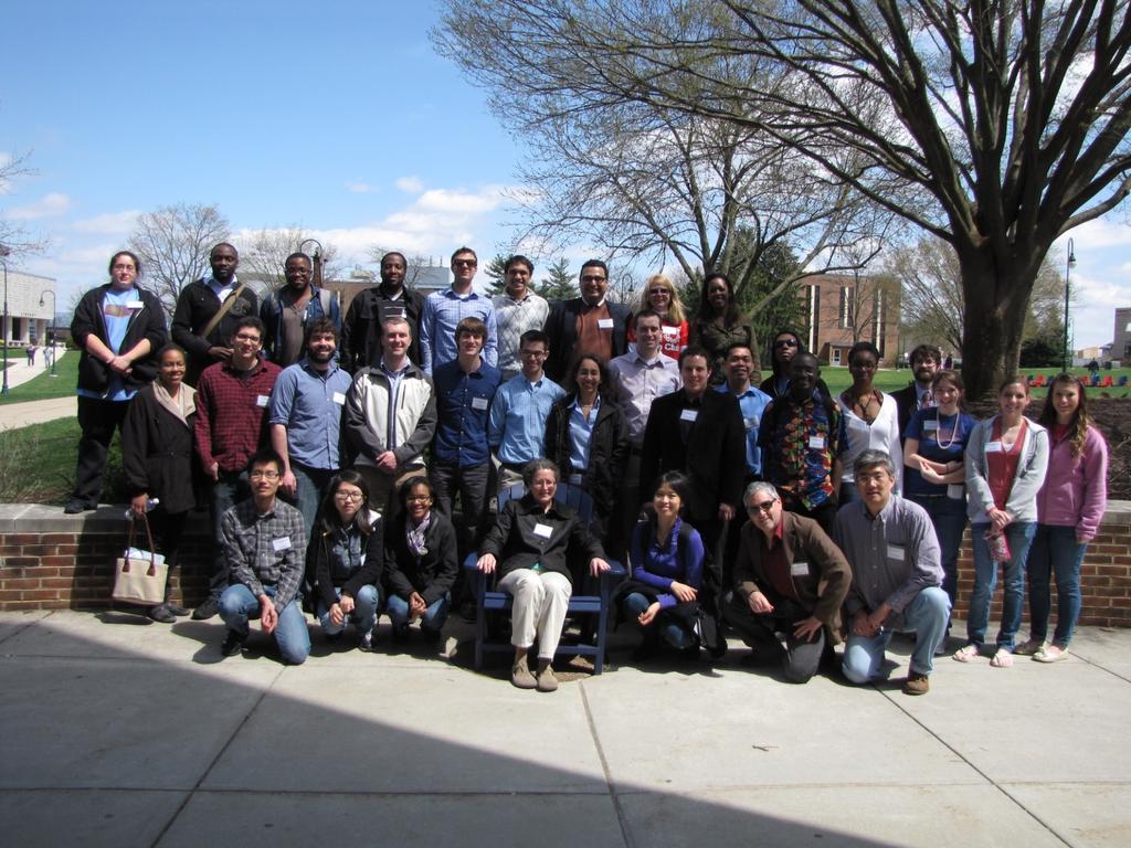Fourth Mid-Atlantic Student Conference attendees,