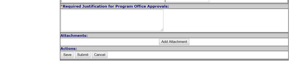 Select Program Office Approval