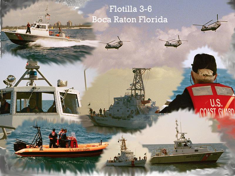 The Log is published monthly by: US Coast Guard Auxiliary Flotilla 3 6 Marine Safety Building 3939 North Ocean Blvd Boca Raton, FL 33432 Phone: (561)391-3600 Email: fso-pb@cgauxboca.