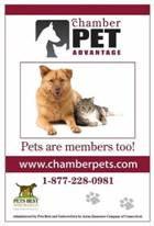 Love. For more information call 860.678.0469 or email ann@oldavonvillage.com The Chamber now offers Pet Insurance! conducting a 'Spin-To-Win' contest.