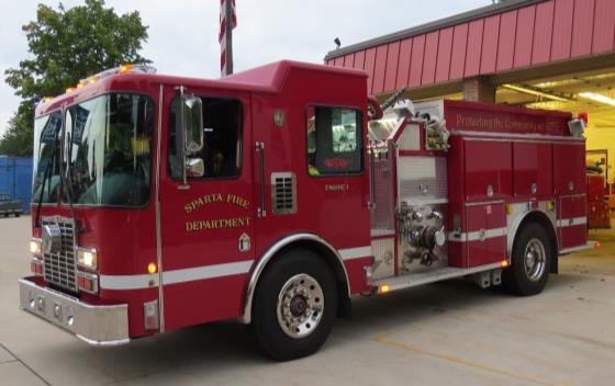 Apparatus: Engine #3 1996 HME pumper with 1000 gallons of water.