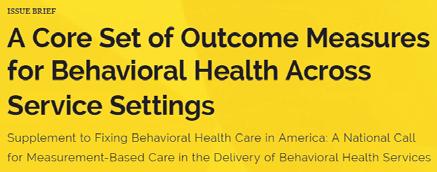 Elements of Behavioral Health Integration 9 Patient Eligibility Any mental, behavioral health, or psychiatric condition being treated by the billing practitioner, including substance use disorders,