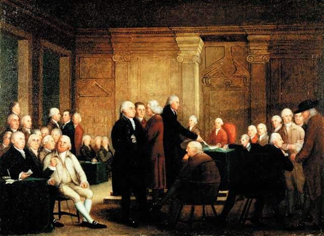 When the Second Continental Congress met in Philadelphia in May, 1775 events had dramatically changed.