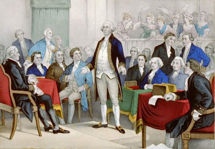 The congress chose George Washington to build a Continental Army.