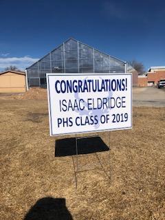 GRAD YARD SIGN PHS s ACE Program is selling Grad Yard Signs for $15.00 each.