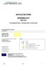 APPLICATION FORM INTERREG III C. West zone. First Application Round -- Submission date: 10 January 2003 LEGEND. Input field.