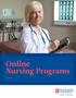 Online Nursing Programs