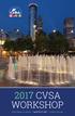 2017 CVSA WORKSHOP. Hyatt Regency Atlanta April 23-27, 2017 Atlanta, Georgia