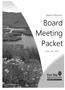 Board of Directors. Board Meeting Packet