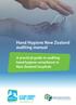 Hand Hygiene New Zealand auditing manual