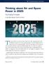 Thinking about Air and Space Power in 2025