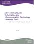 ehealth Information and Communication Technology Strategic Plan