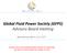 Global Fluid Power Society (GFPS) Advisory Board meeting