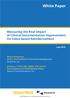 Measuring the Real Impact of Clinical Documentation Improvement On Value-based Reimbursement