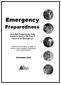 Emergency. Preparedness. How Well Prepared are Older Adults to Survive the First 72 Hours of an Emergency?
