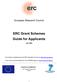 ERC Grant Schemes Guide for Applicants
