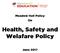1. Title: Health and Safety Policy