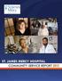 St. James Mercy Hospital 2012 Community Service Plan Update Executive Summary