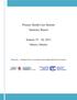 Primary Health Care Summit Summary Report. January 25 26, 2012 Ottawa, Ontario