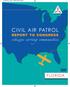 Florida-Wing_Layout 1 2/5/15 5:32 PM Page 1. civil air patrol REPORT TO CONGRESS. citizens serving communities. florida