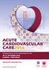 Acute october Industry Prospectus. Managing risk in acute cardiovascular care.