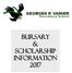 BURSARY & SCHOLARSHIP INFORMATION 2017