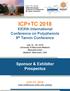 ICP+TC 2018 XXIXth International Conference on Polyphenols