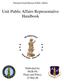 Unit Public Affairs Representative Handbook