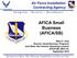 AFICA Small Business (AFICA/SB)