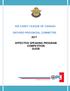 AIR CADET LEAGUE OF CANADA ONTARIO PROVINCIAL COMMITTEE 2017 EFFECTIVE SPEAKING PROGRAM COMPETITION GUIDE