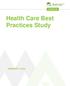 Health Care Best Practices Study