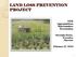 LAND LOSS PREVENTION PROJECT