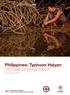 Philippines: Typhoon Haiyan Two-year progress report