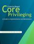 Core. Privileging. Criteria-Based. A Guide to Implementation and Maintenance. Todd Meyerhoefer, MD, MBA, CPE, FACS